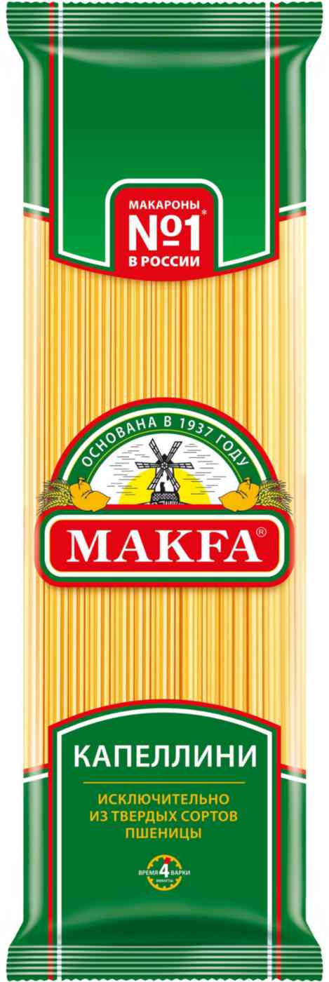Макаронные изделия Makfa Капеллини