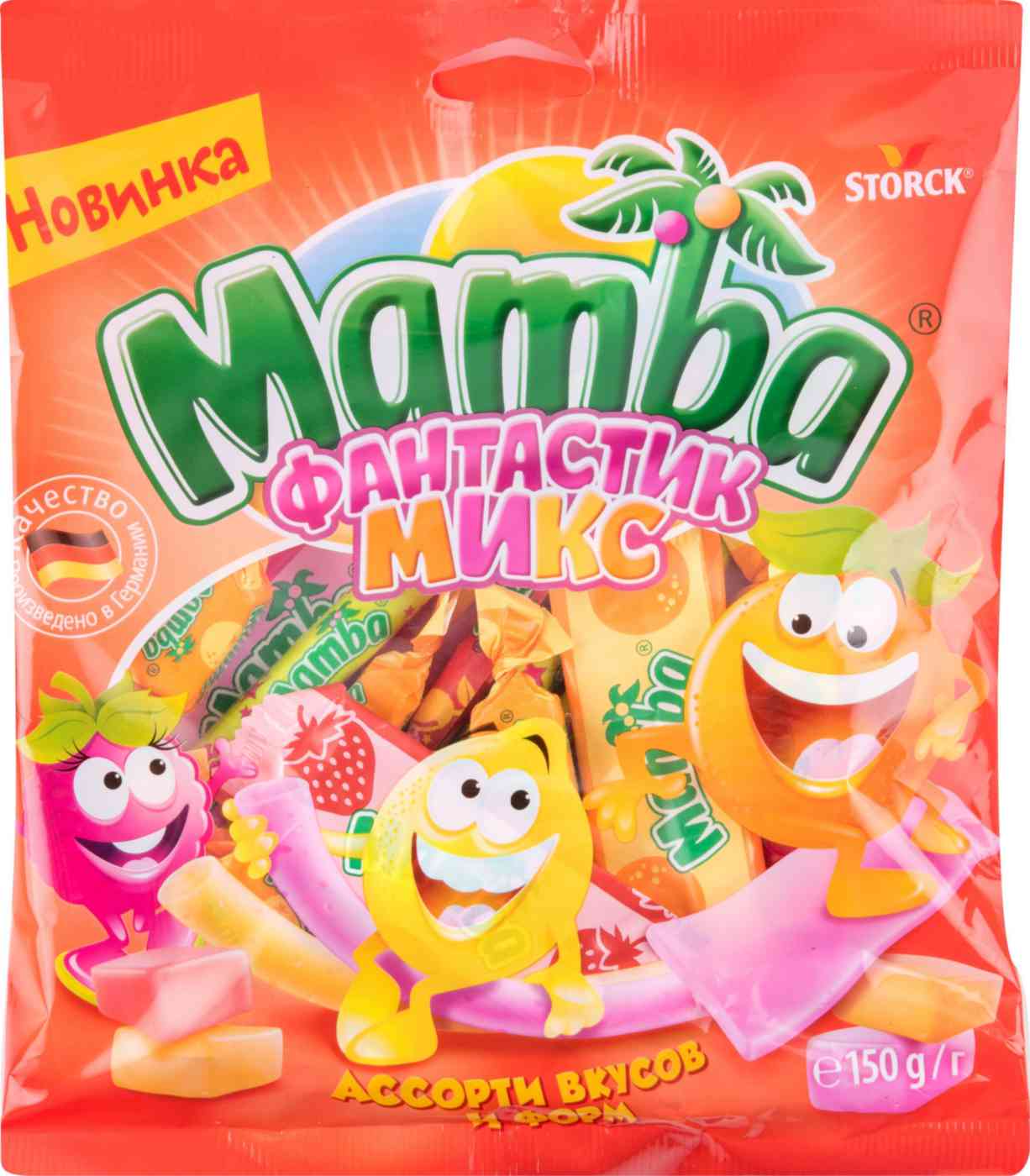 Конфеты жевательные Mamba Фантастик Микс