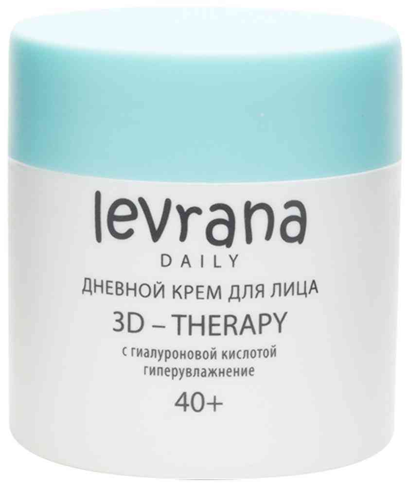 Крем для лица дневной Levrana Daily 3D-Therapy Гиперувлажнение с гиалуроновой кислотой