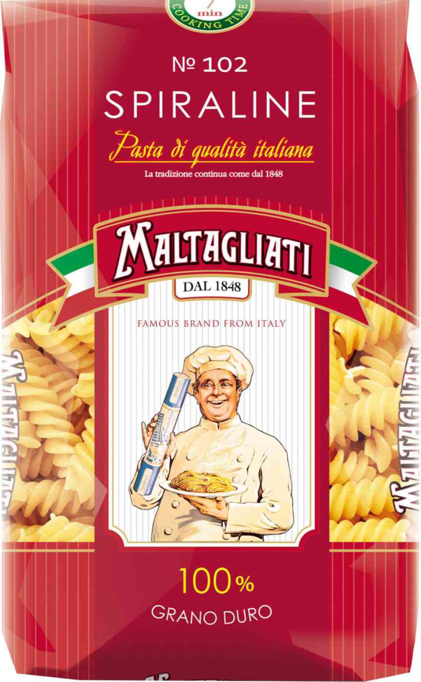 Макаронные изделия Maltagliati Spiraline №102