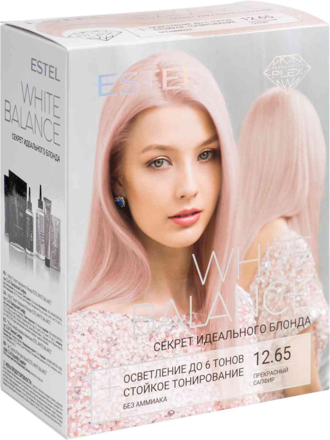 Краска для волос Estel White Balance 12.65 Прекрасный сапфир