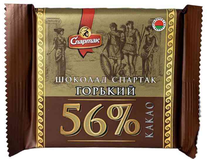 Шоколад горький Спартак 56% какао