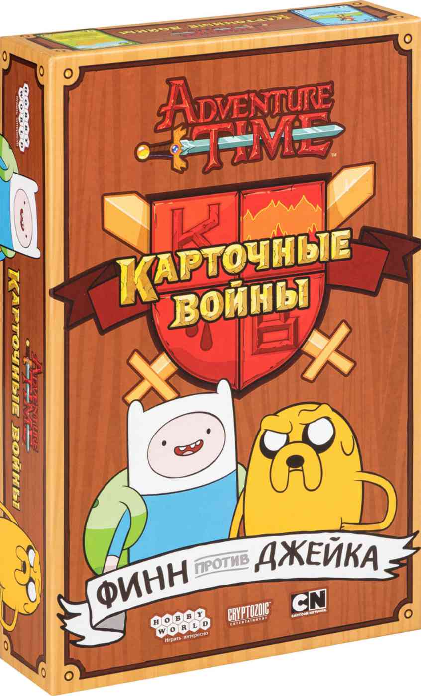 Настольная игра Adventure Time Финн против Джейка