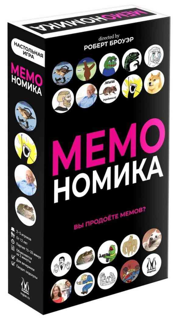 Настольная игра Hobby World Мемономика