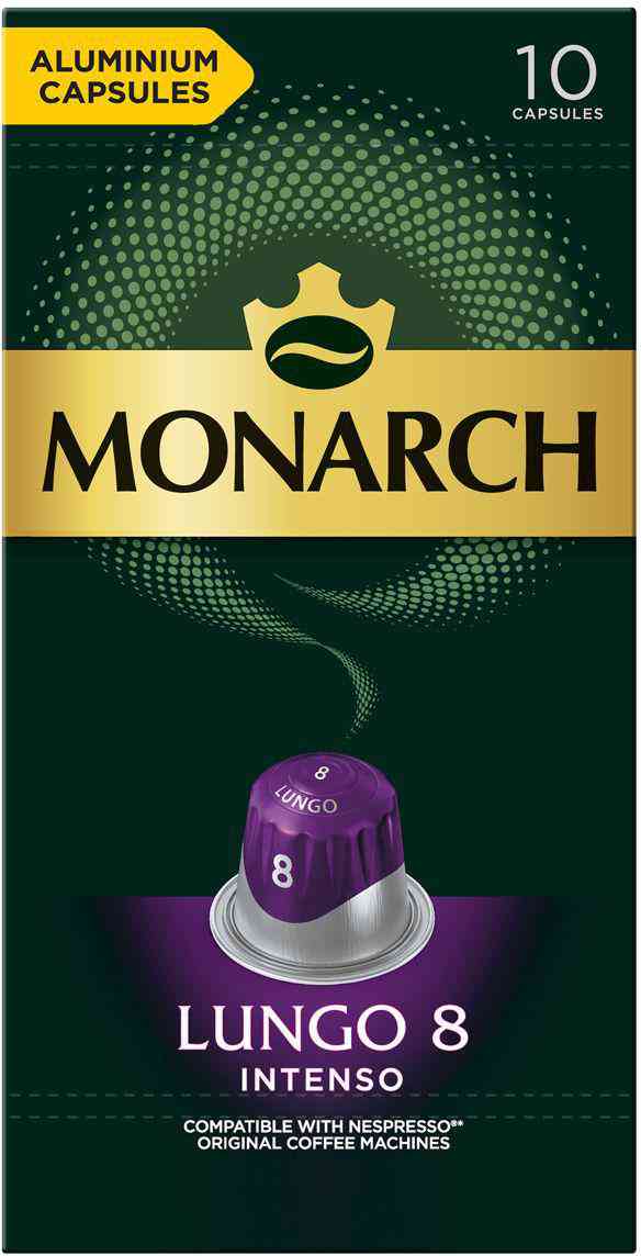 Кофе в капсулах Monarch Lungo 8 Intenso