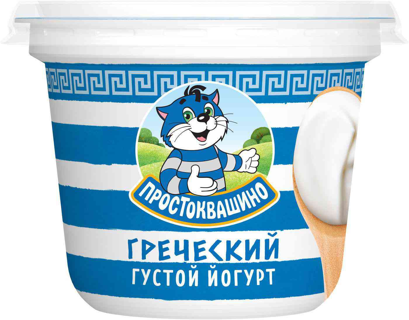 Йогурт греческий Простоквашино натуральный 2%