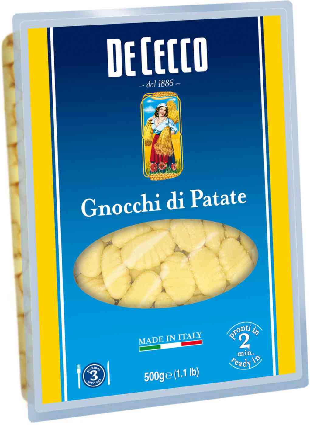 Клецки картофельные De Cecco Gnocchi di Patate