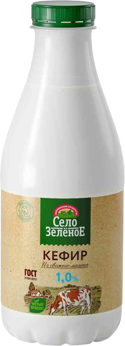Кефир Село Зелёное 1%