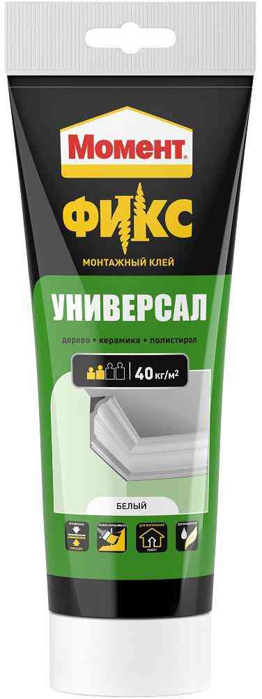 Клей монтажный Момент Универсальный белый