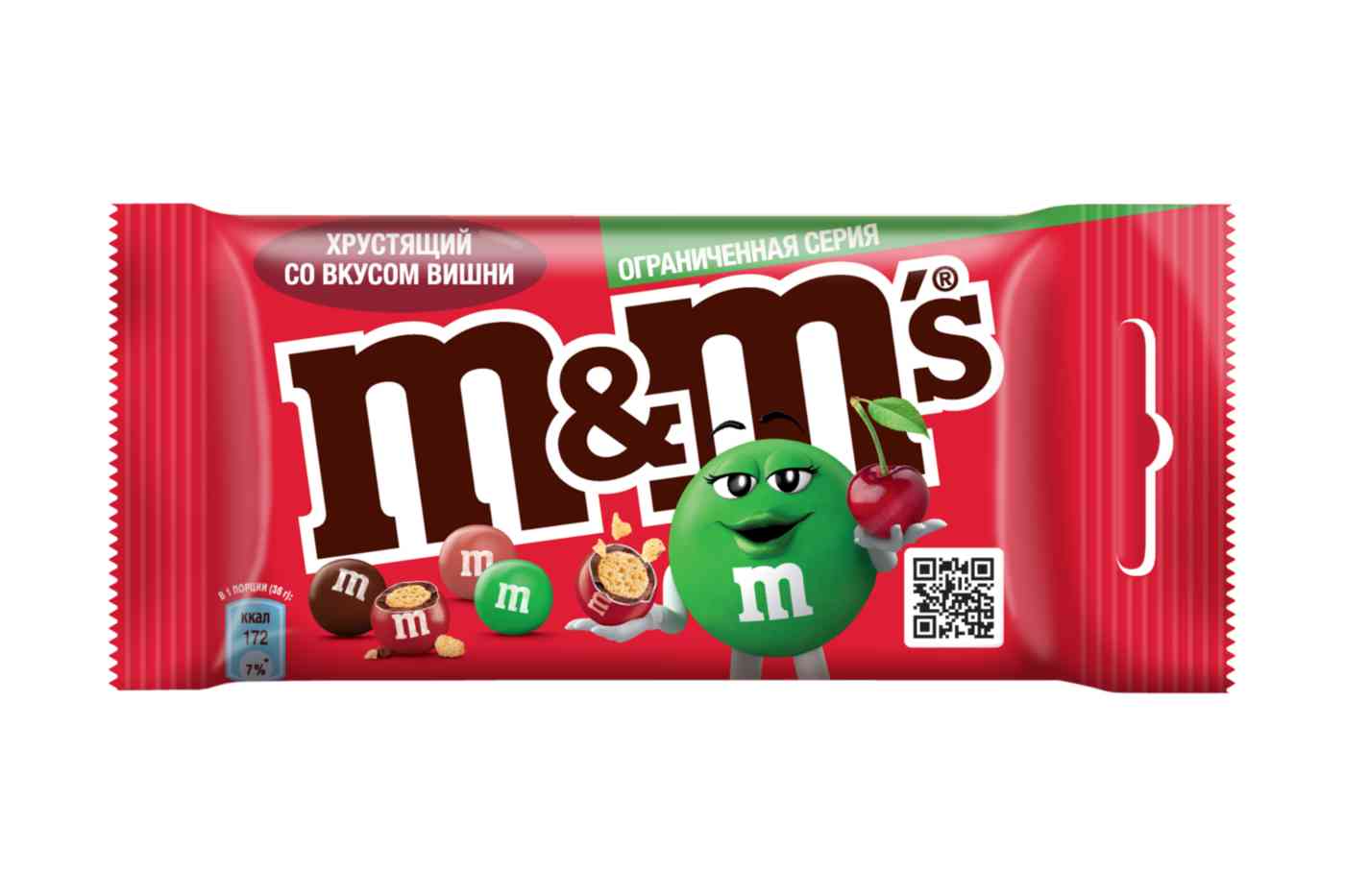 Шоколадное драже M&M's Вишня