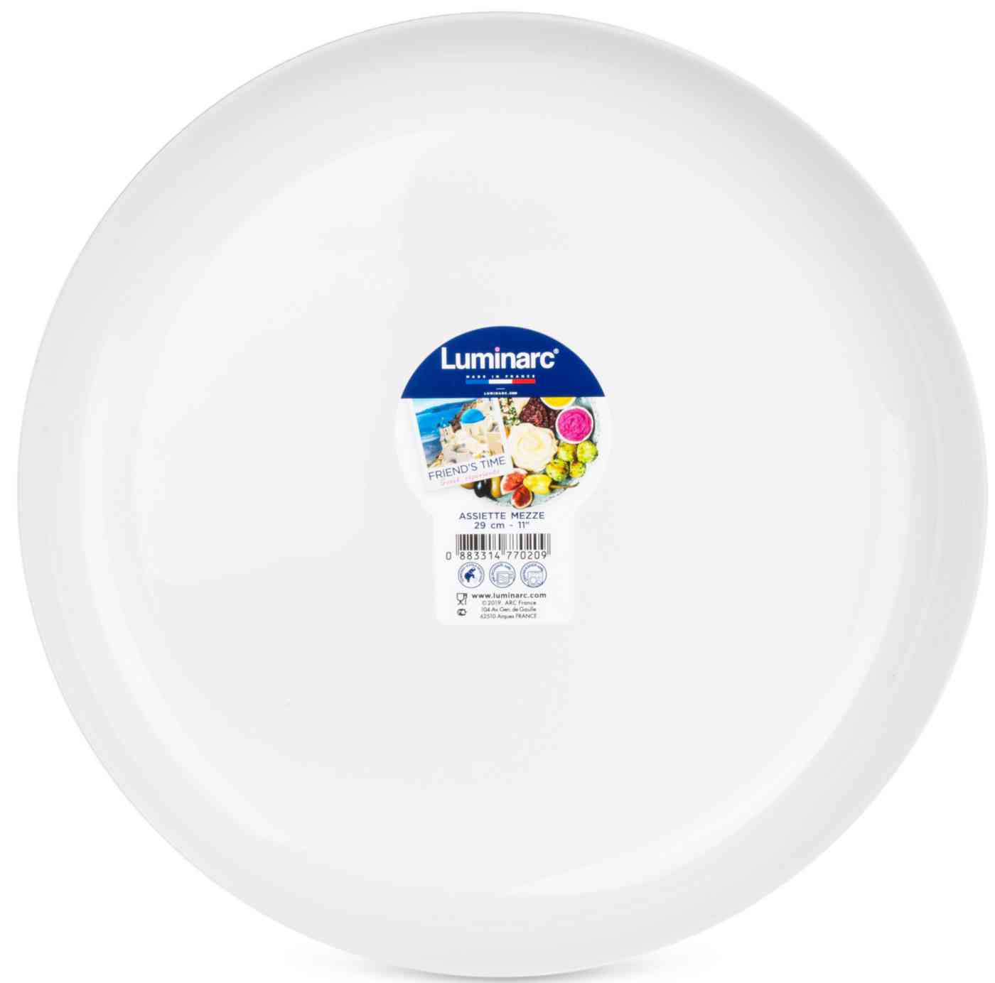 Блюдо для закусок Luminarc Friends Time Assiete mezze цвет: белый