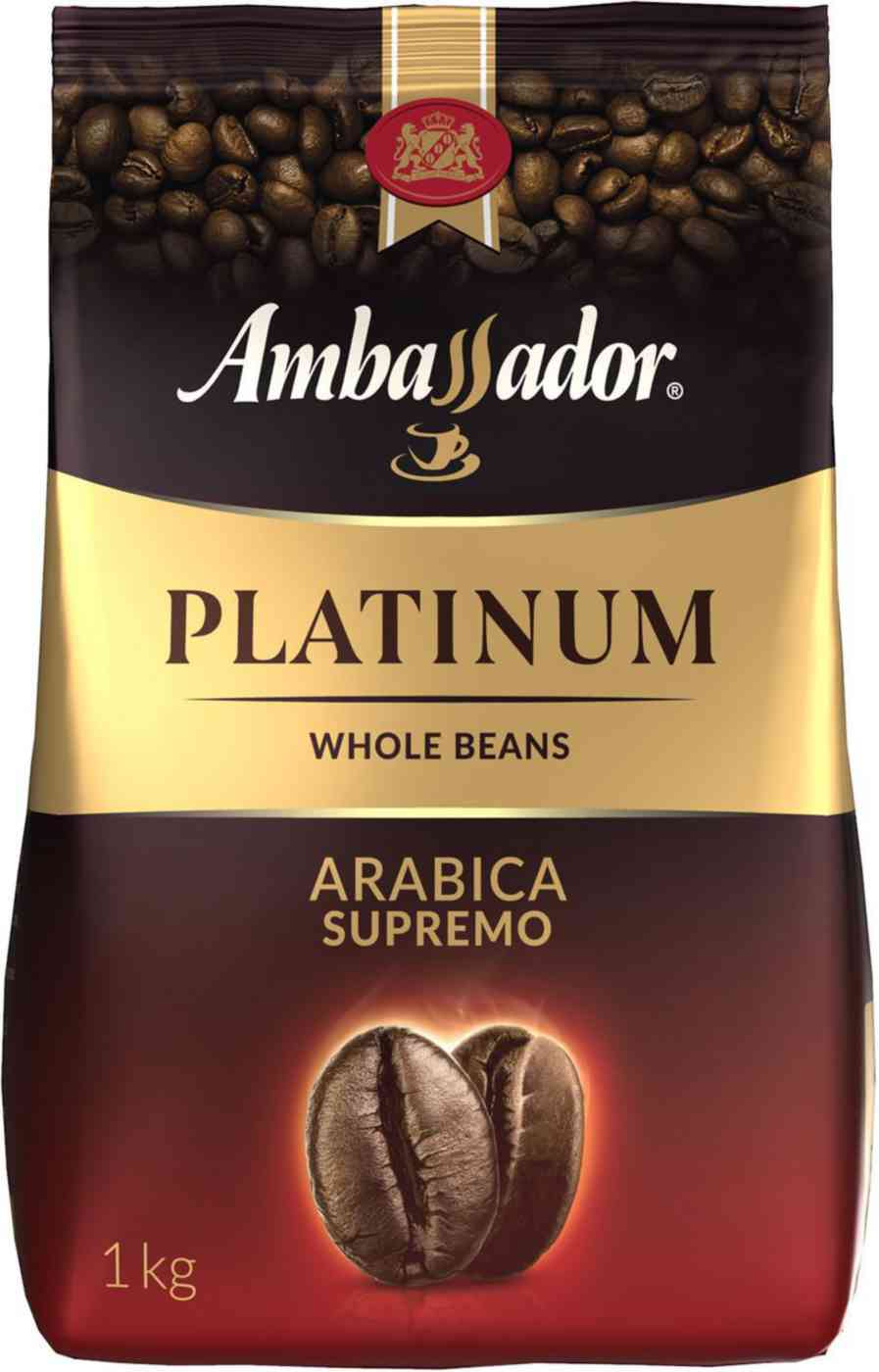 Кофе в зёрнах Ambassador Platinum