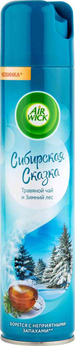 Освежитель воздуха Air Wick Сибирская сказка Травяной чай и Зимний лес