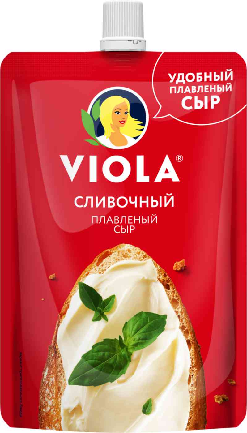 Сыр плавленый Viola сливочный 45%