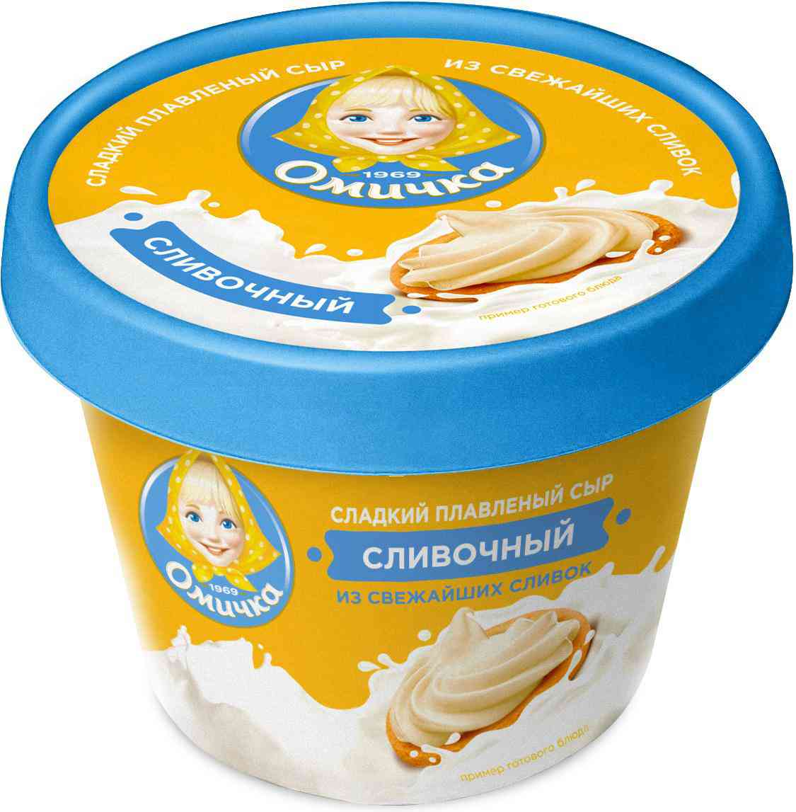 Сыр плавленый Омичка Сливочный 30%