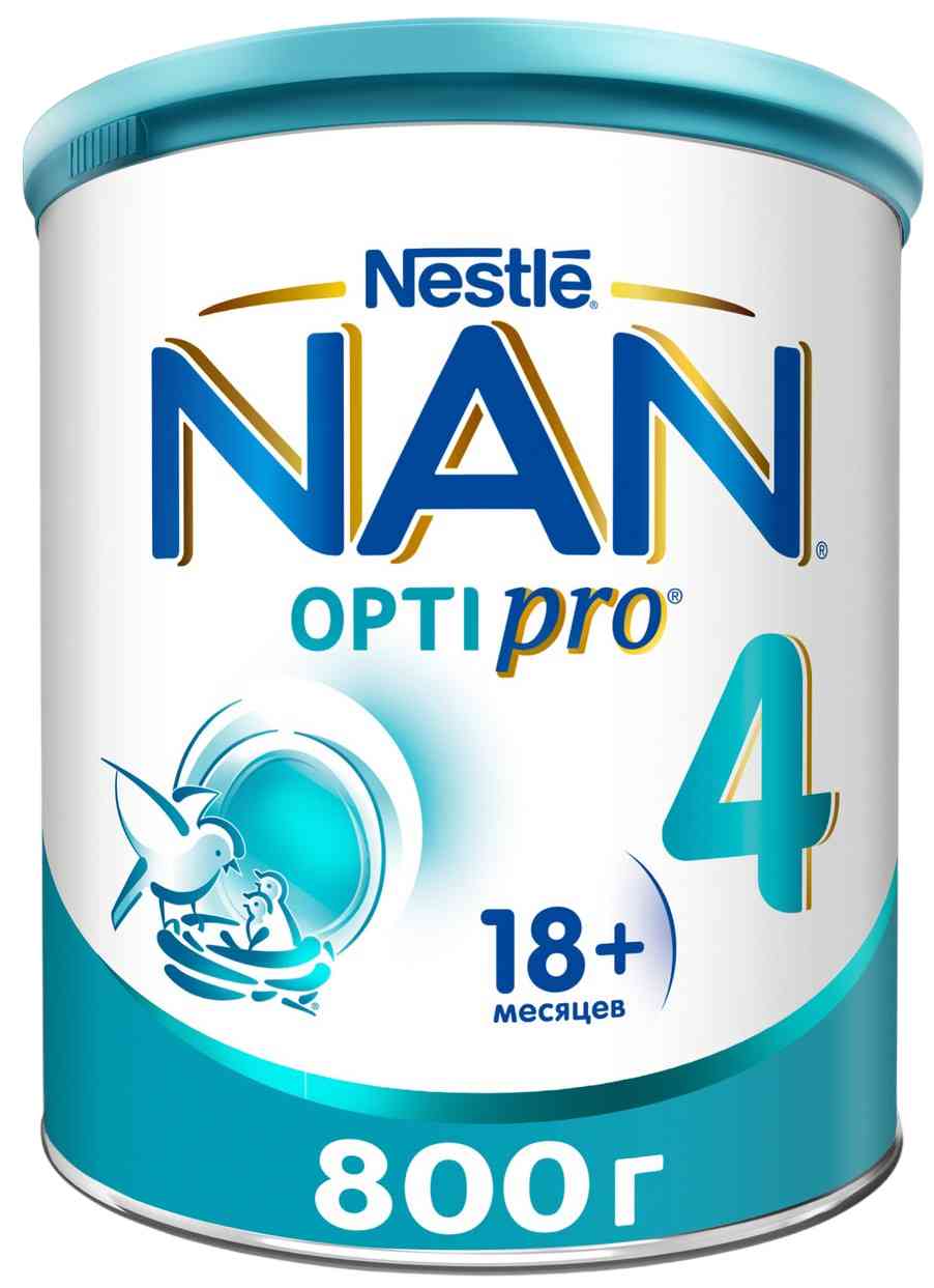Сухое детское молочко NAN 4 OptiPro с 18 месяцев