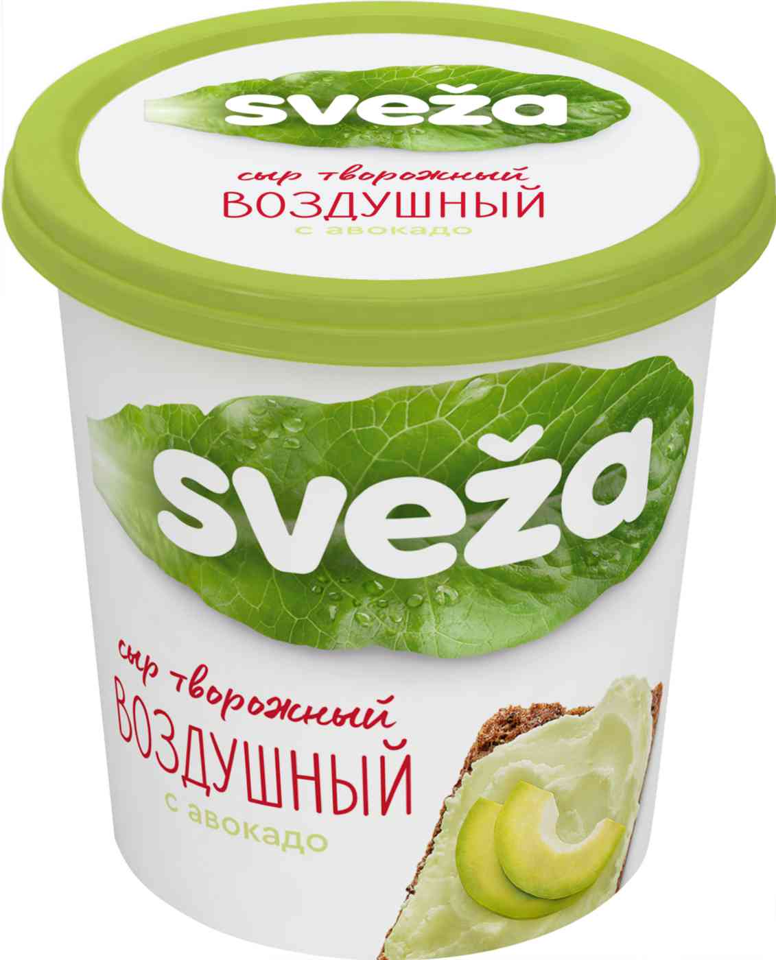 Сыр творожный воздушный Sveza авокадо 60%