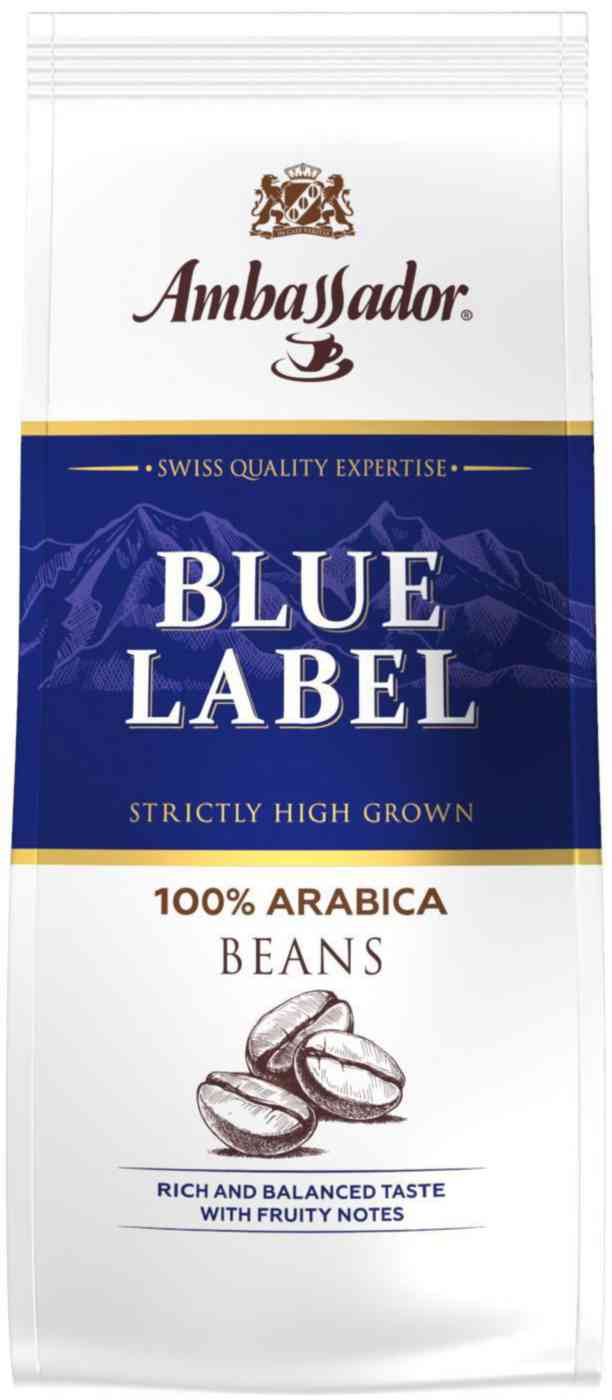 Кофе в зёрнах Ambassador Blue Label
