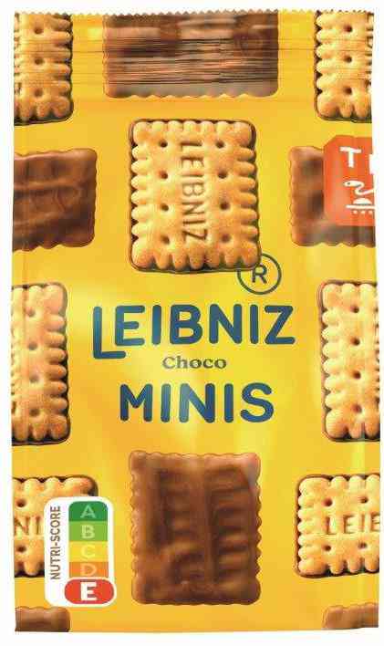 Печенье сливочное Leibniz с молочным шоколадом