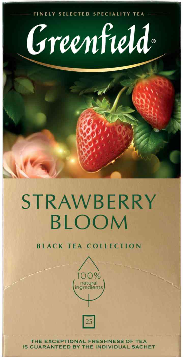 Чай черный Greenfield Strawberry Bloom