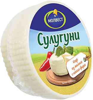 Сыр Сулугуни  Молвест 45%