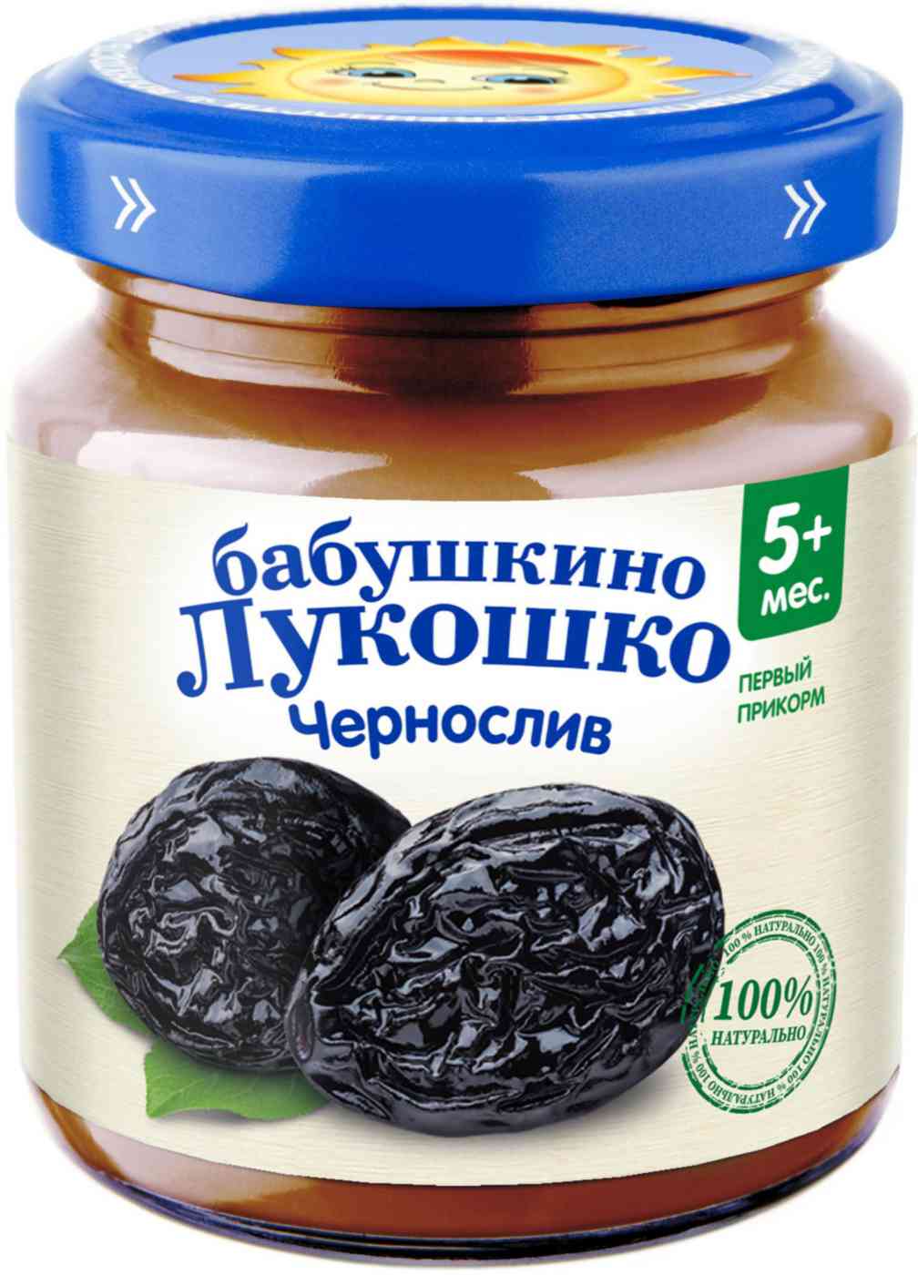 Пюре Бабушкино Лукошко Чернослив, с 5 месяцев
