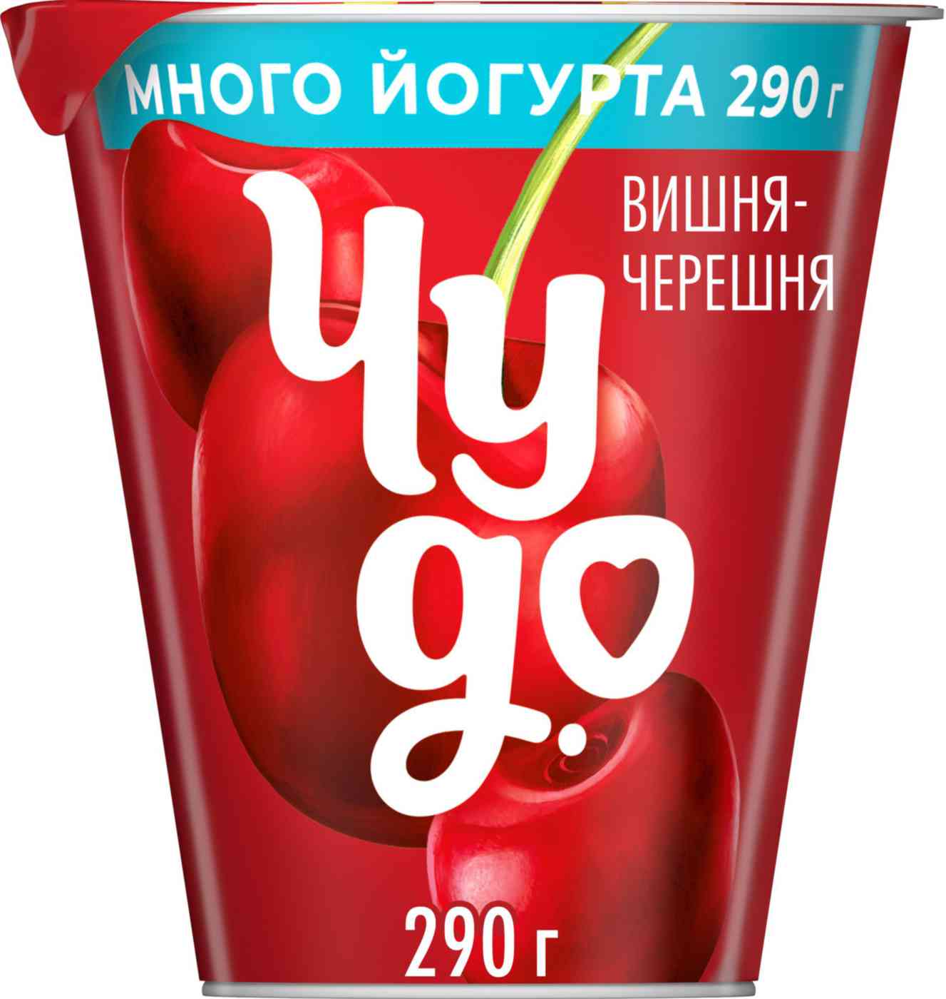 Густой йогурт Чудо вишня-черешня 2%