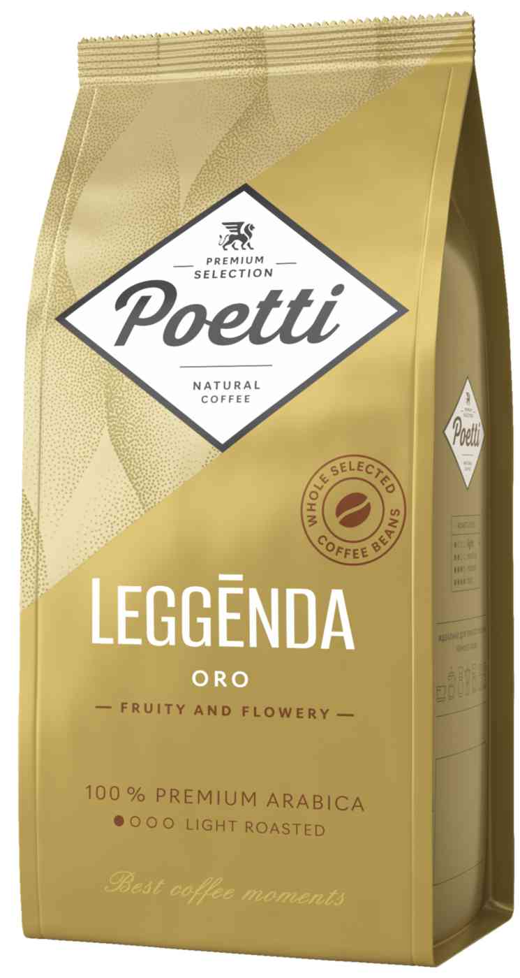Кофе в зёрнах Poetti Leggenda Oro