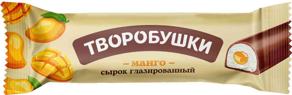 Сырок глазированный Творобушки Манго 20%