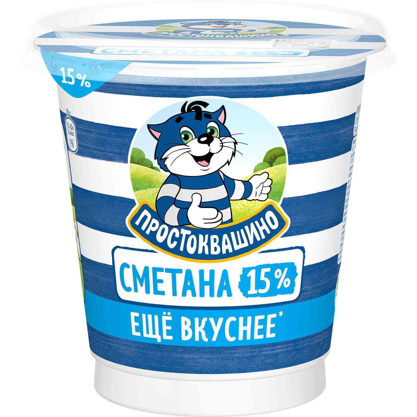 Сметана Простоквашино 15%