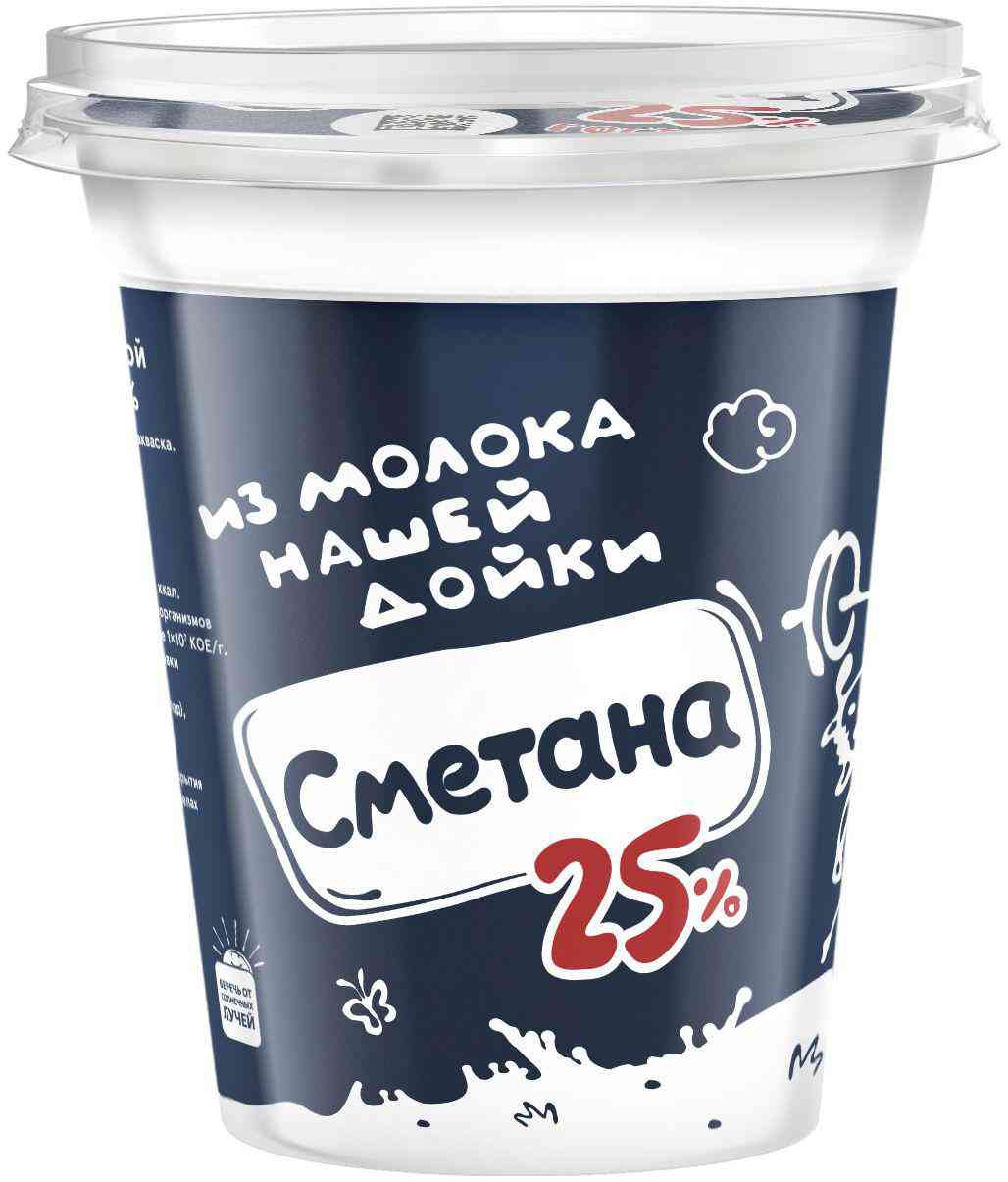 Сметана Нашей дойки 25%