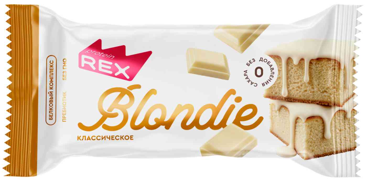 Пирожное протеиновое ProteinRex Blondie классическое