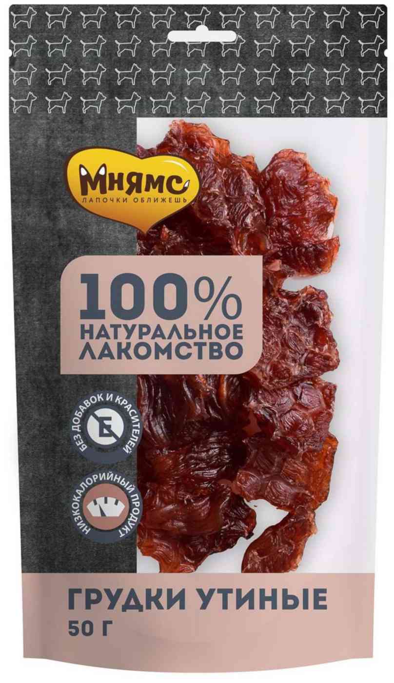 Лакомство для собак Мнямс Грудки утиные