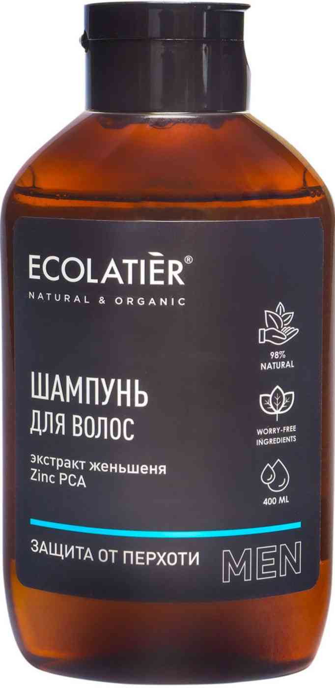 Шампунь для волос Ecolatier Men защита от перхоти