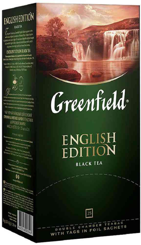 Чай черный Greenfield English Edition