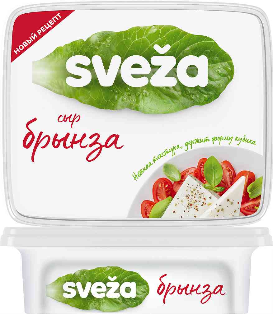 Сыр мягкий рассольный SVEZA Брынза Нежная 40%