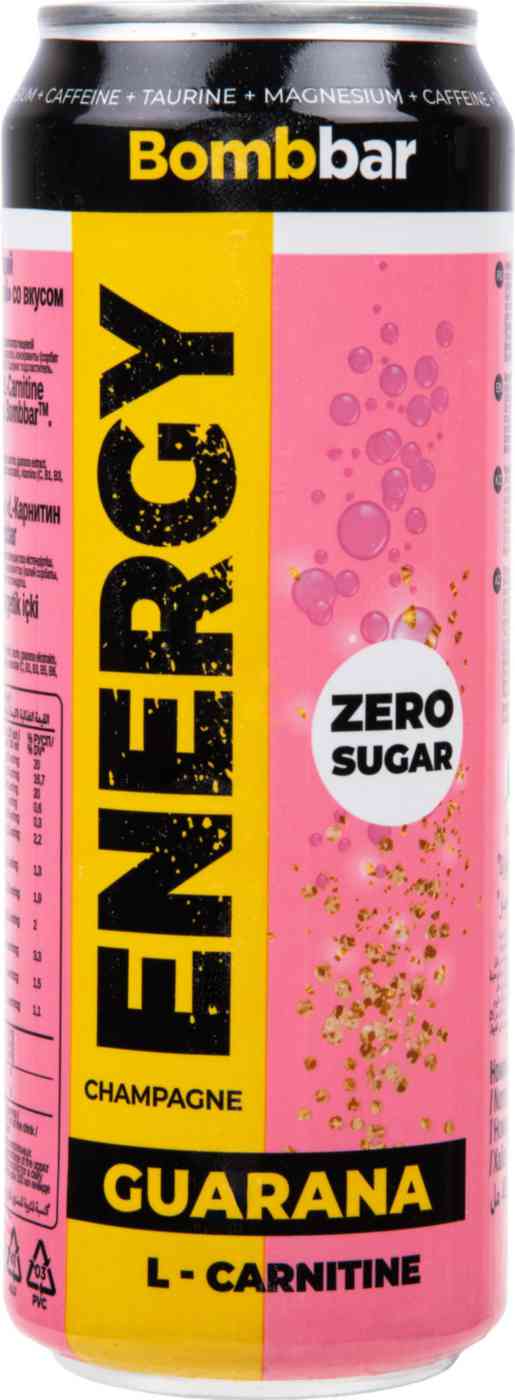Энергетический напиток BombBar Energy Champagne