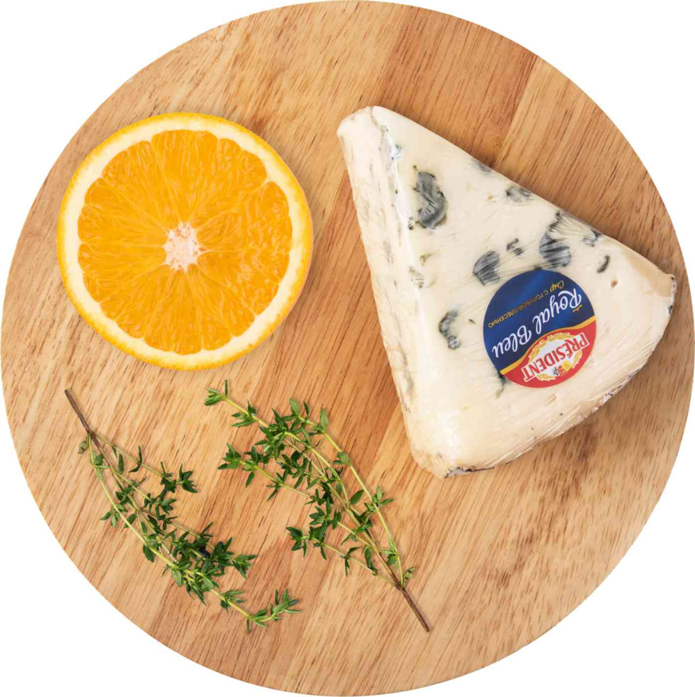 Сыр Royal bleu President с голубой плесенью 55%