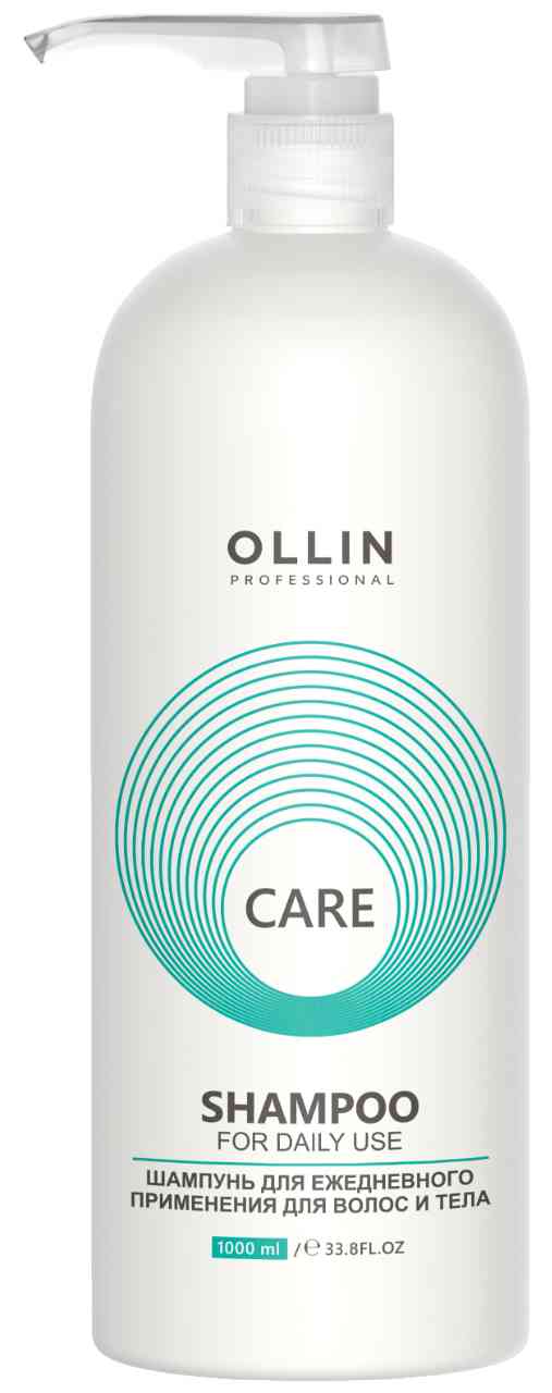 Шампунь для волос и тела Ollin Care для ежедневного применения