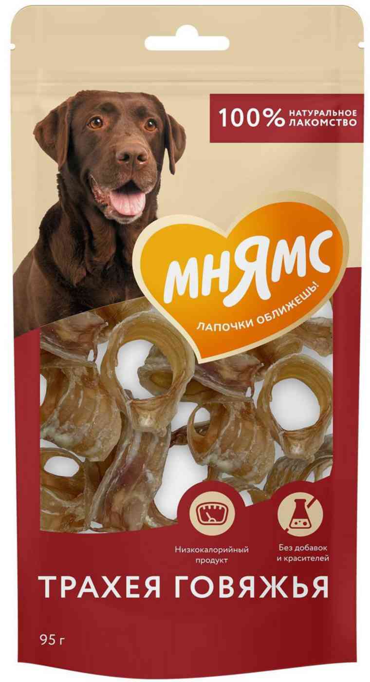 Лакомство для собак Мнямс Трахея говяжья