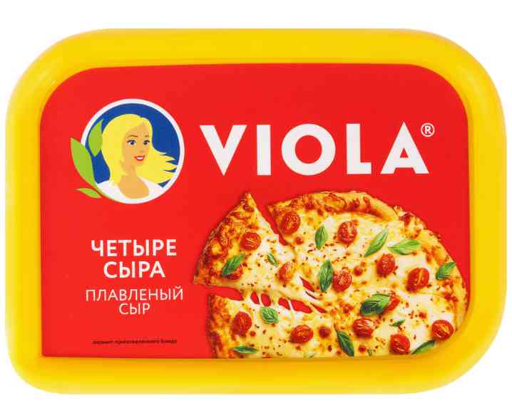 Сыр плавленый Viola "Четыре сыра" 35%