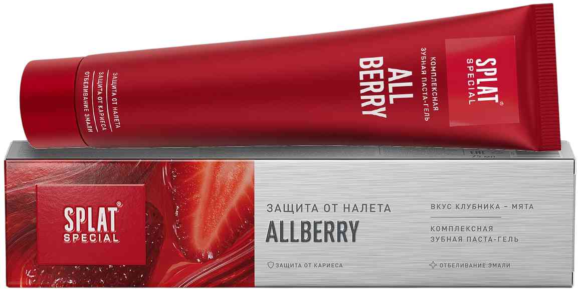 Зубная паста-гель Splat Special Allberry комплексная