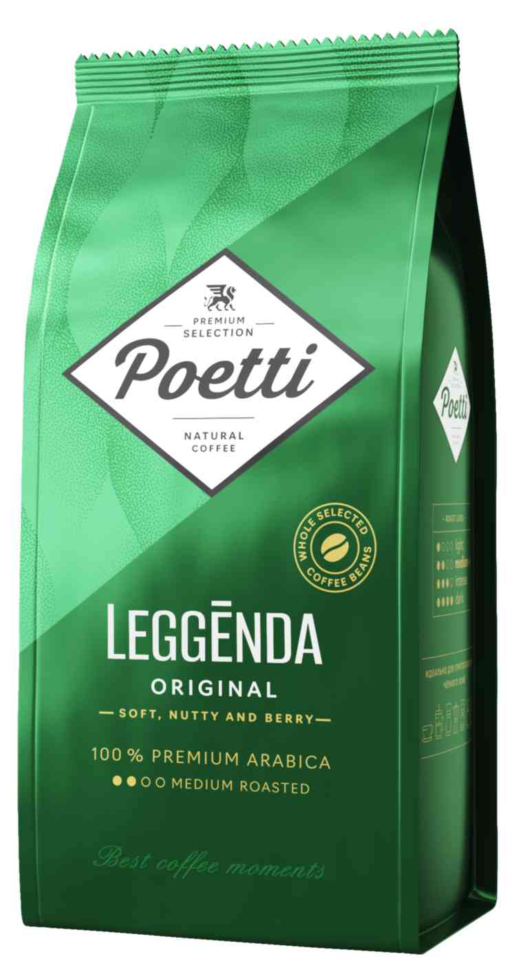 Кофе в зёрнах Poetti Leggenda Original