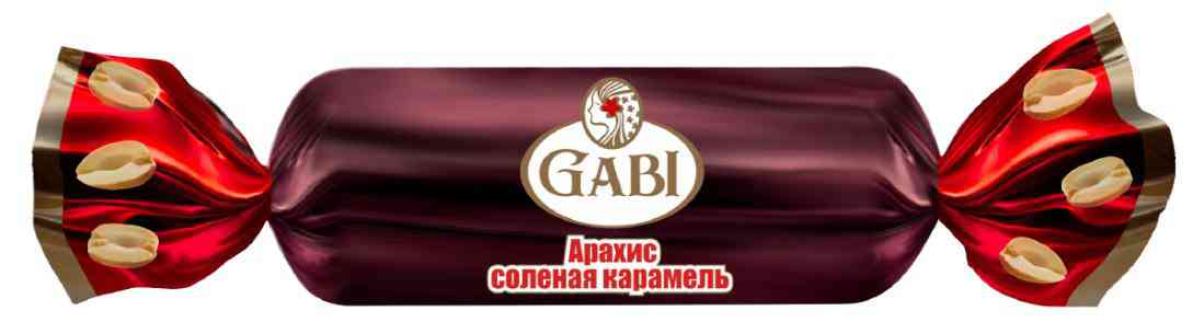 Конфеты Gabi соленая карамель-арахис