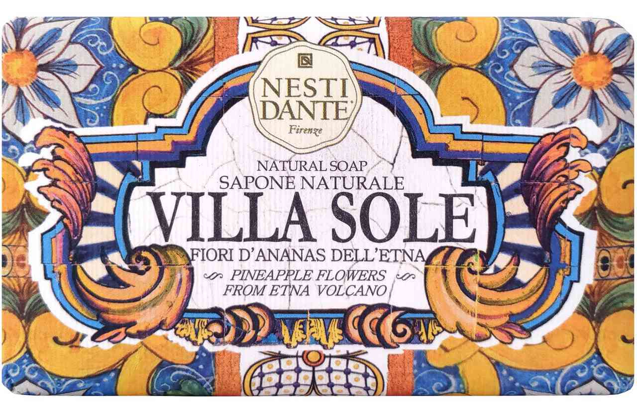 Туалетное мыло Nesti Dante Villa Sole цветы Этны