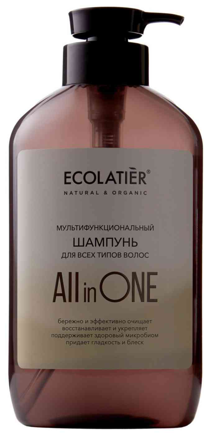 Шампунь для всех типов волос Ecolatier All in One мультифункциональный