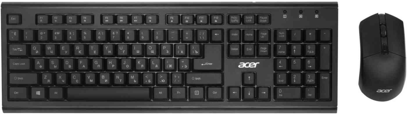 Набор беспроводной Acer OKR120 клавиатура-мышь