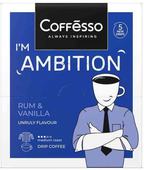 Кофе молотый Coffesso Ambition в дрип-пакетах