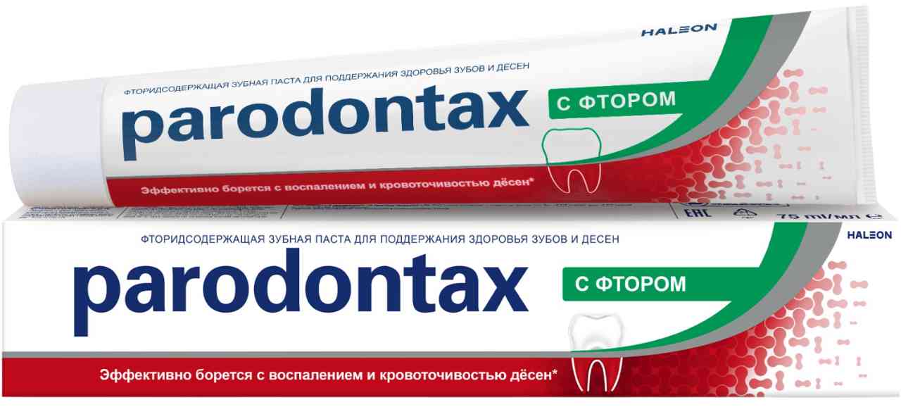Зубная паста Parodontax с фтором