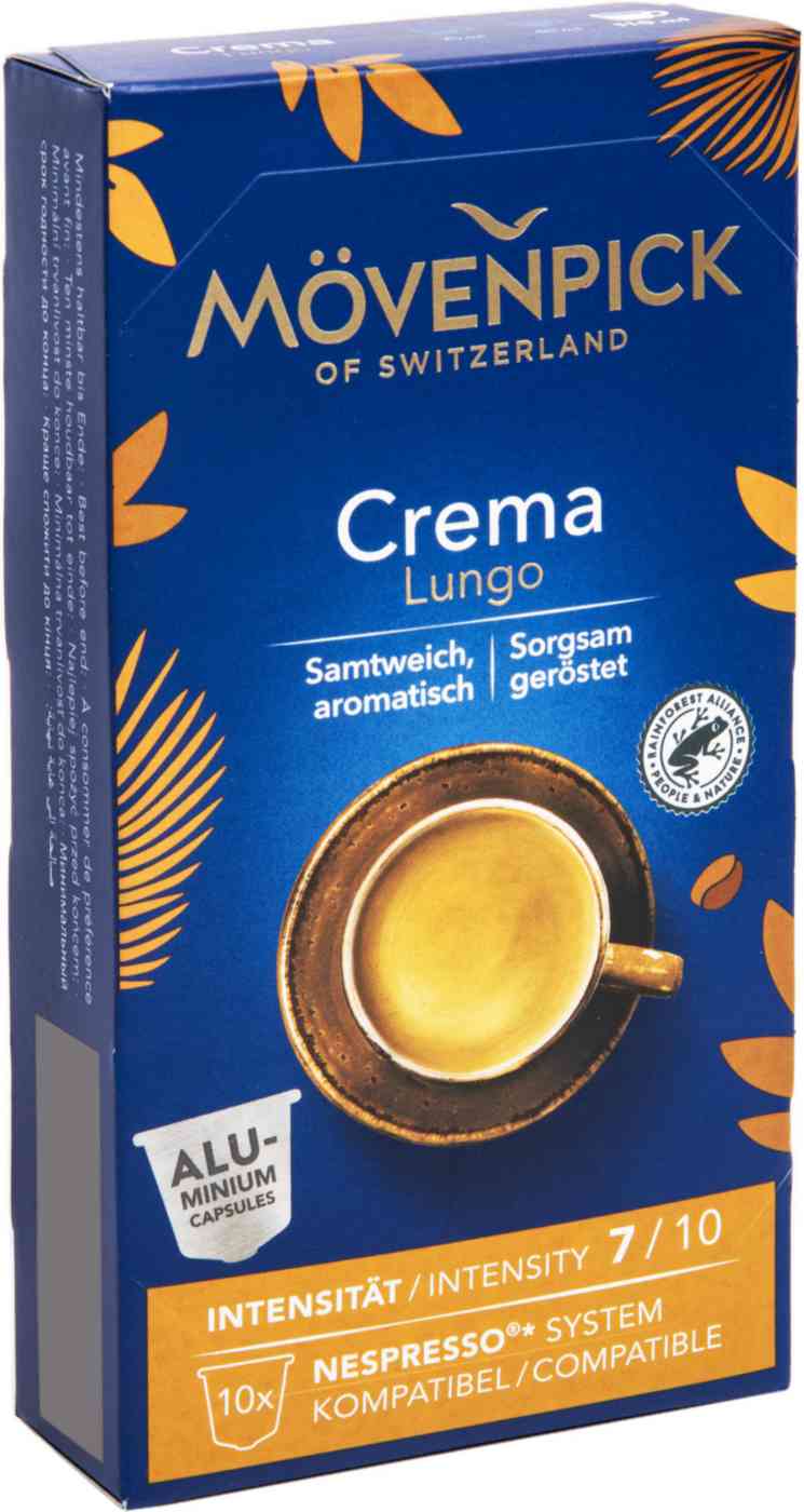 Кофе в капсулах Movenpick Crema Lungo